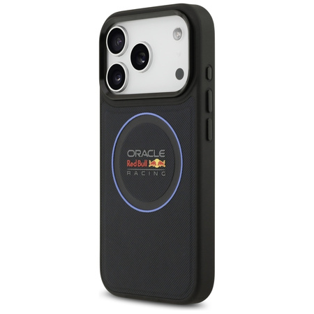 Etui Red Bull Meshed Blue Ring & Metal Buttons MagSafe do iPhone 17 Pro granatowy