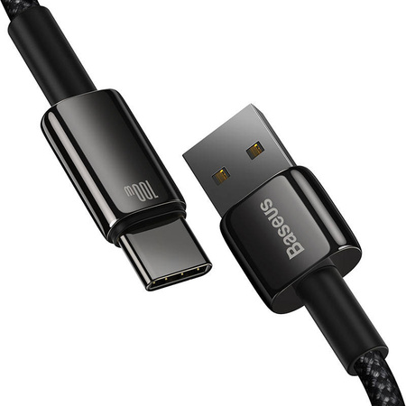 BASEUS KABEL USB-C DO USB 100W DO SZYBKIEGO ŁADOWANIA LAPTOPÓW TELEFONÓW 1M