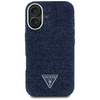 GUESS ETUI CASE TPU DO IPHONE 16 DO MAGSAFE DENIM TRIANGLE LOGO MAGNETYCZNE
