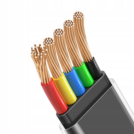 MCDODO KABEL USB-C KĄTOWY SZYBKIE ŁADOWANIE USB TYP C 6A 100W CZARNY 1M