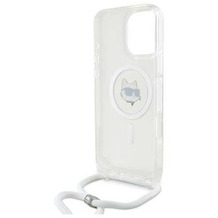 KARL LAGERFELD ETUI DO IPHONE 16 PRO MAX CHOUPETTE GŁOWA HARDCASE