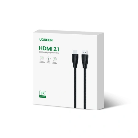 UGREEN KABEL HDMI 2.1 3M DO TELEWIZORA MONITORA 8K 4K 120HZ SZYBKI TRANSFER