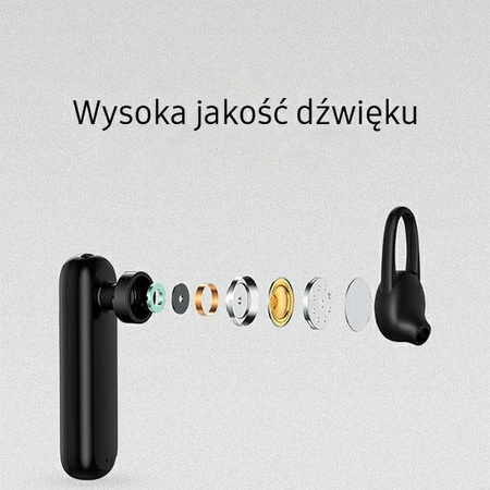 BELINE SŁUCHAWKA BLUETOOTH LM01 DO SMARTFONÓW IPHONE ANDROID BEZPRZEWODOWA