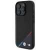 BMW BMHMP16L23PUPDK iPhone 16 Pro 6.3 czarny/black hardcase M Perforated Tricolor Line MagSafe