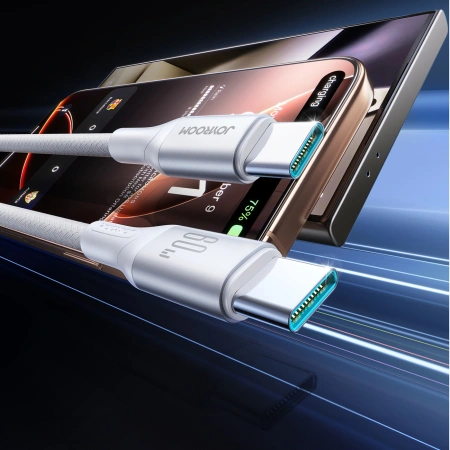 JOYROOM KABEL 60W USB-C DO USB-C 1M DO TELEFONÓW Z ŁADOWANIEM Z SZYBKIM