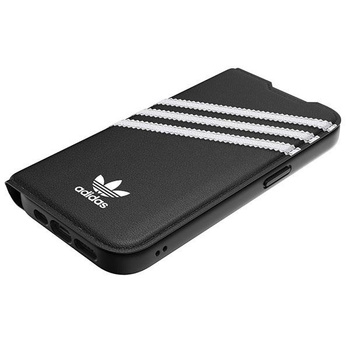 Etui Adidas OR Booklet Case PU na iPhone 14 Pro czarno biały/black white 50196