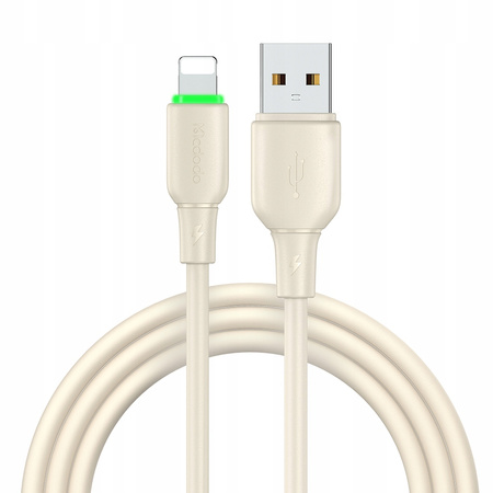 MCDODO ŁADOWARKA KABEL USB LIGHTNING SZYBKIEGO ŁADOWANIA DO IPHONE 1M LED