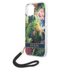 Guess GUOHCP14MHFLSB iPhone 14 Plus 6,7" niebieski/blue hardcase Flower Strap
