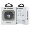 KARL LAGERFELD ETUI DO AIRPODS 4 COVER 3D KARL HEAD KLA4RUNIKK SILIKONOWE