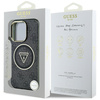 GUESS ETUI IML METAL GLITTER 4G CIRCLE TRIANGLE DO IPHONE 16 PRO DO MAGSAFE