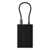 Hub USB-C 8w1 Baseus PioneerJoy HDMI 4K@60Hz + HDMI 4K@30Hz + DisplayPort 8K@30Hz + VGA + 2 x USB-A 3.0 + 2 x USB-C - szary