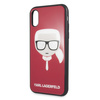 KARL LAGERFELD ETUI HARDCASE DO IPHONE X XS ICONIC GLITTER KARLS HEAD