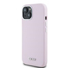 DKNY ETUI HARDCASE DO IPHONE 15 14 13 DO MAGSAFE LIQUID SILICONE LOGO METAL