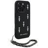KARL LAGERFELD ETUI SAFFIANO CRYSTALS DO IPHONE 16 PRO Z CHAIN OCHRONA STYL