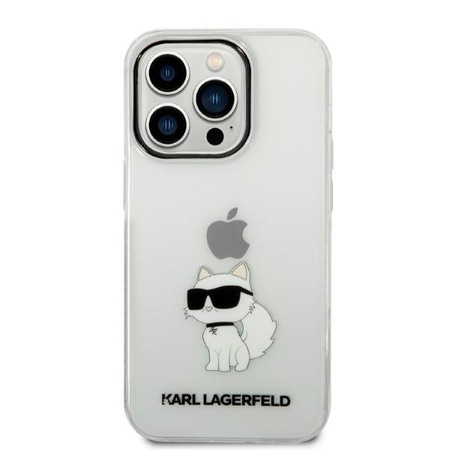 Karl Lagerfeld KLHCP14XHNCHTCT iPhone 14 Pro Max 6,7" transparent hardcase Ikonik Choupette