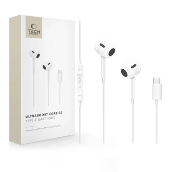 TECH-PROTECT SŁUCHAWKI ULTRABOOST CORE G2 DO USB-C TELEFON 13 14 15