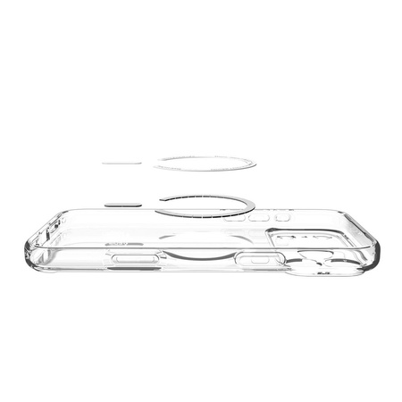 SPIGEN ULTRA HYBRID MAG MAGSAFE IPHONE 17 PRO MAX CLEAR/DEEP BLUE