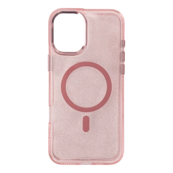 HURTEL ETUI BROKATOWE GLITTER CASE DO IPHONE 16E Z MAGSAFE OCHRONA