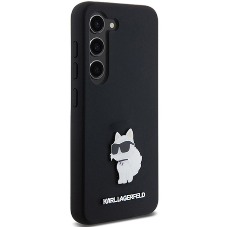 KARL LAGERFELD ETUI DO SAMSUNG GALAXY S24 S921 Z METALOWYM PINEM CHOUPETTE
