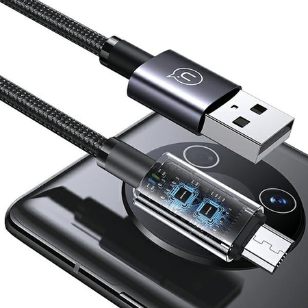 USAMS KABEL USB NA MICRO-USB 2A DO TELEFONÓW 1,2M Z SZYBKIM ŁADOWANIEM