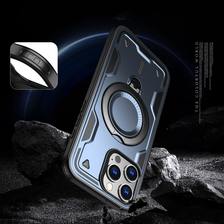 HURTEL ETUI HYBRID ARMOR TRENDY DO IPHONE 16 PRO Z DO MAGSAFE OCHRONA