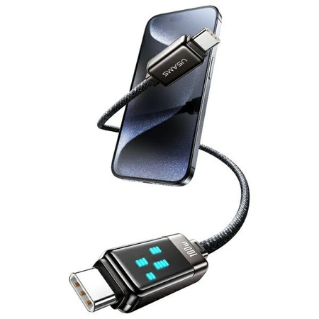 USAMS KABEL USB-C DO USB-C 100W DO TELEFONÓW 1.2M PRZEZNACZONY DO ŁADOWANIA