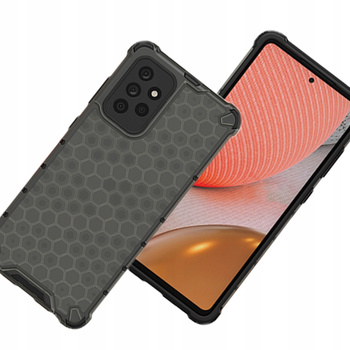 HURTEL POKROWIEC HONEYCOMB PANCERNE DO SAMSUNG GALAXY A72 4G Z RAMKĄ ŻELOWĄ