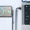 MCDODO KABEL USB-C KĄTOWY SZYBKIE ŁADOWANIE DO SAMSUNG USB TYP C 6A 100W 2M