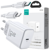 Ładowarka 20W USB C PD z kablem USB C - Lightning Joyroom JR-TCF06