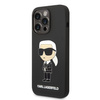 Karl Lagerfeld KLHCP14XSNIKBCK iPhone 14 Pro Max 6,7" hardcase czarny/black Silicone Ikonik