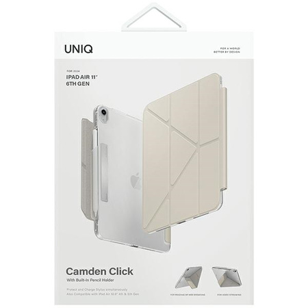 UNIQ ETUI CAMDEN CLICK DO IPAD AIR 11 2024 2025 10.9 2022 2020 MAGNETYCZNE