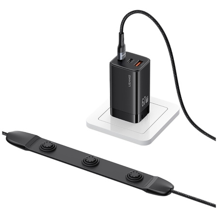 USAMS KABEL USB C PRZEWÓD DO TELEFON LAPTOP SZYBKIE ŁADOWANIE 100W