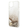 Guess GUOHCP14MGLHFLGO iPhone 14 Plus 6,7" złoty/gold hardcase Glitter Charms