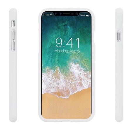 MERCURY POKROWIEC DO IPHONE XS MAX CASE BIAŁY SOFT POKROWIEC ANTYPOŚLIZGOWY
