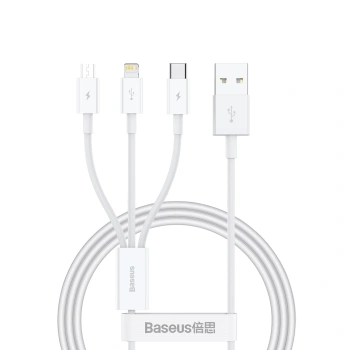 BASEUS KABEL USB 3.5A DO LIGHTNING DO IPHONE SZYBKIE ŁADOWANIE 0.5M DO IPAD