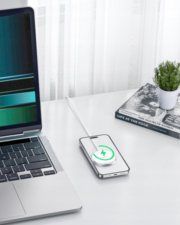 INNOSTYLE MAGEASE ŁADOWARKA INDUKCYJNA BEZPRZEWODOWA DO MAGSAFE IPHONE MAGEASE 15W CZARNA