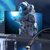 BASEUS KABEL HDMI 2.0 4K 60 HZ 3D HDR 18 GBPS 1 M CZARNY