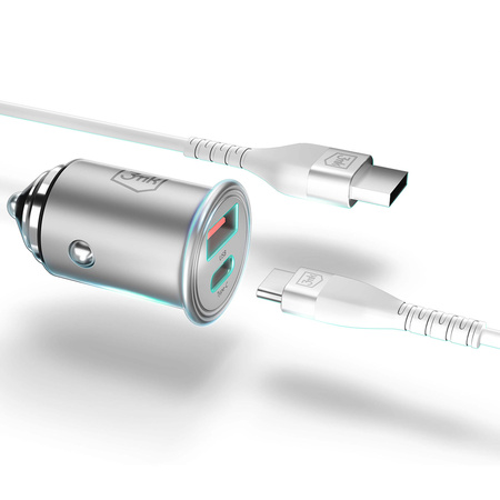 3MK HYPER CAR CHARGER 45W DO SAMOCHODU USB C DO TELEFONÓW SZYBKIE ŁADOWANIE