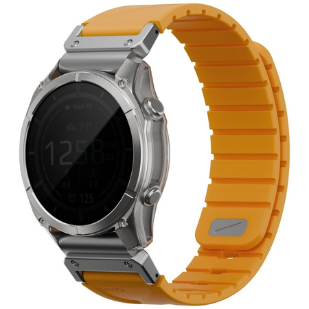 Pasek UNIQ Fluo x Smart-Fit do Garmin 26mm pomarańczowy