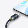 Baseus Crystal Shine Series kabel przewód USB do szybkiego ładowania i transferu danych USB Typ A - USB Typ C 100W 1,2m czarny (CAJY000401)