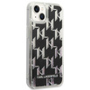 Karl Lagerfeld KLHCP14SLMNMK iPhone 14 6,1" hardcase czarny/black Liquid Glitter Monogram