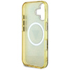 GUESS ETUI DO IPHONE 16 PRO 4G CIRCLE Z DO MAGSAFE I METALICZNYM GLITTEREM