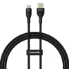 BASEUS KABEL PRZEWÓD USB-C DO USB-A 100W 1M DO TELEFONÓW SZYBKIE ŁADOWANIE