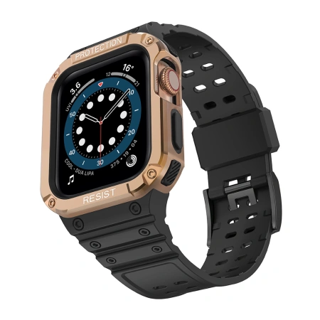 HURTEL OPASKA Z ETUI DO APPLE WATCH 7 6 5 4 3 2 SE 45 44 42MM PANCERNY CASE