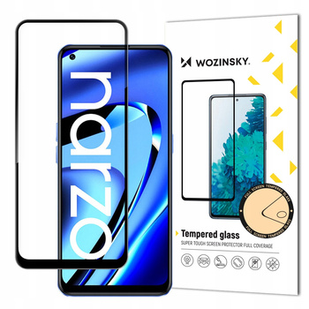 WOZINSKY FULL GLUE SZKŁO HARTOWANE DO REALME NARZO 50A PEŁNA OCHRONA EKRANU