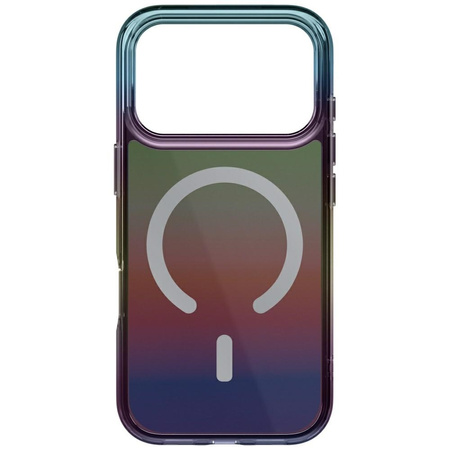 Etui UNIQ Iridescia do iPhone 17 Pro     Magclick Charging midnight quartz