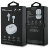 BMW słuchawki Bluetooth BMBEMIATP20LOH   TWS + stacja dokująca biały/white Printed Logos