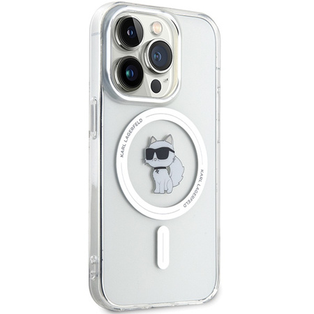 KARL LAGERFELD ETUI HARDCASE DO IPHONE 13 PRO MAX 6.7 TRANSPARENTNE