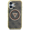 GUESS ETUI DO IPHONE 16 PRO 4G CIRCLE Z DO MAGSAFE I METALICZNYM GLITTEREM