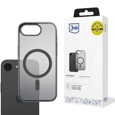 3MK FROSTY MAGCASE DO APPLE IPHONE 16E ETUI MAGNETYCZNE Z POKROWCEM